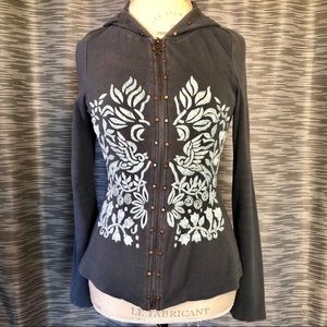Soul Revival Long Sleeve Embellished Hoodie